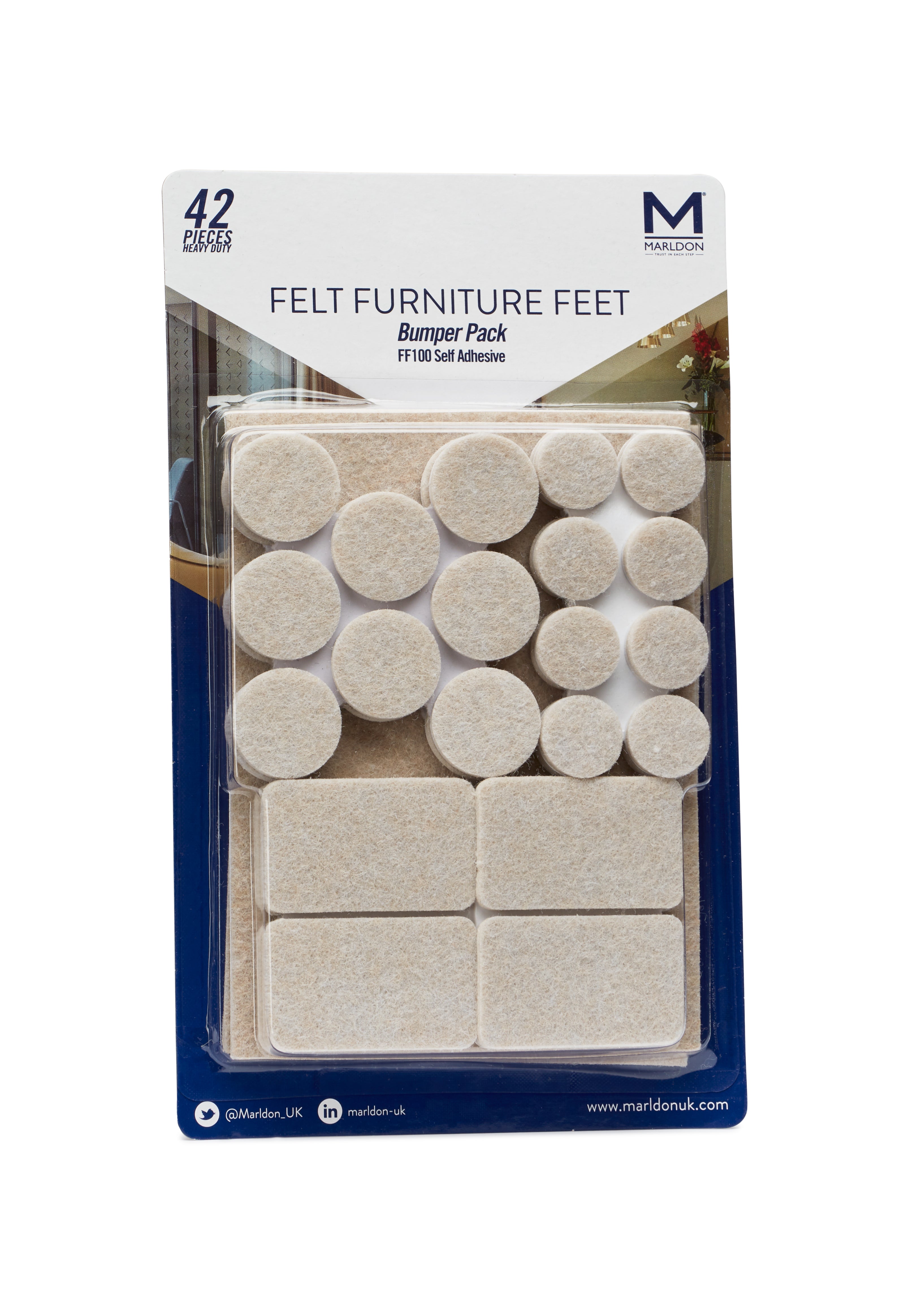 105067 Felt Furniture Feet