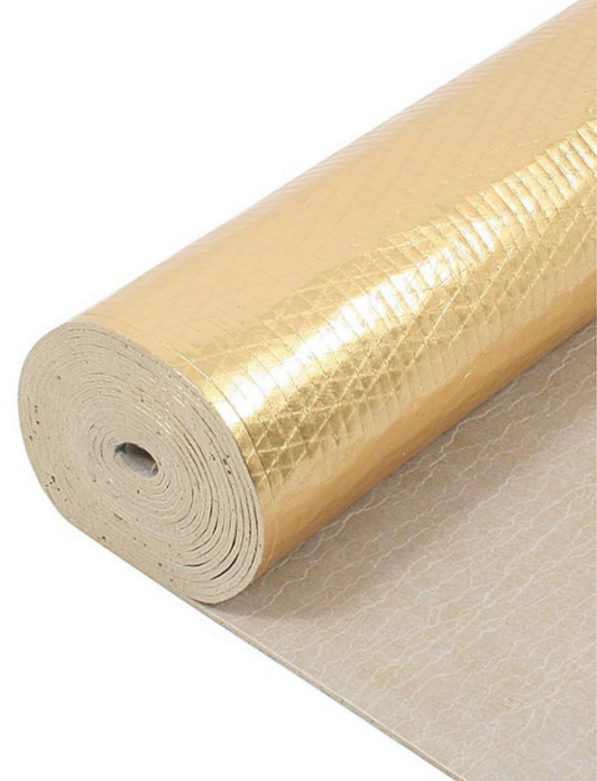 CLE00396 Rubber and Foil Acoustic Underlay