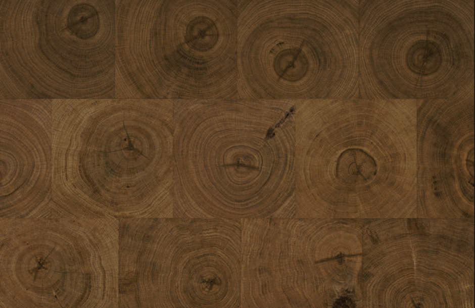CLE00395 Select Grade End Grain Brunette Hardwax Oil Brushed 1 -Strip
