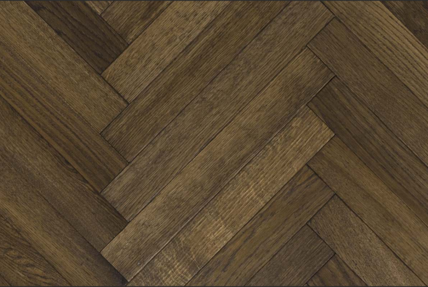 CLE00403 Rustic Grade Cocoa UV Oiled Engineered European Oak Herringbone