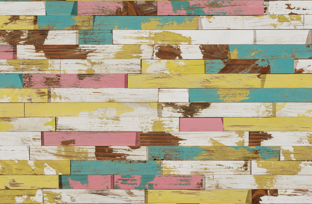 CLE00006 Rustic Painted Monochrome Interior Wall Cladding Panels