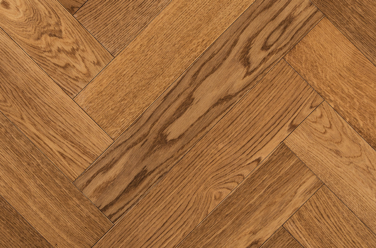 CLE00049 Prime Oiled Auburn Herringbone