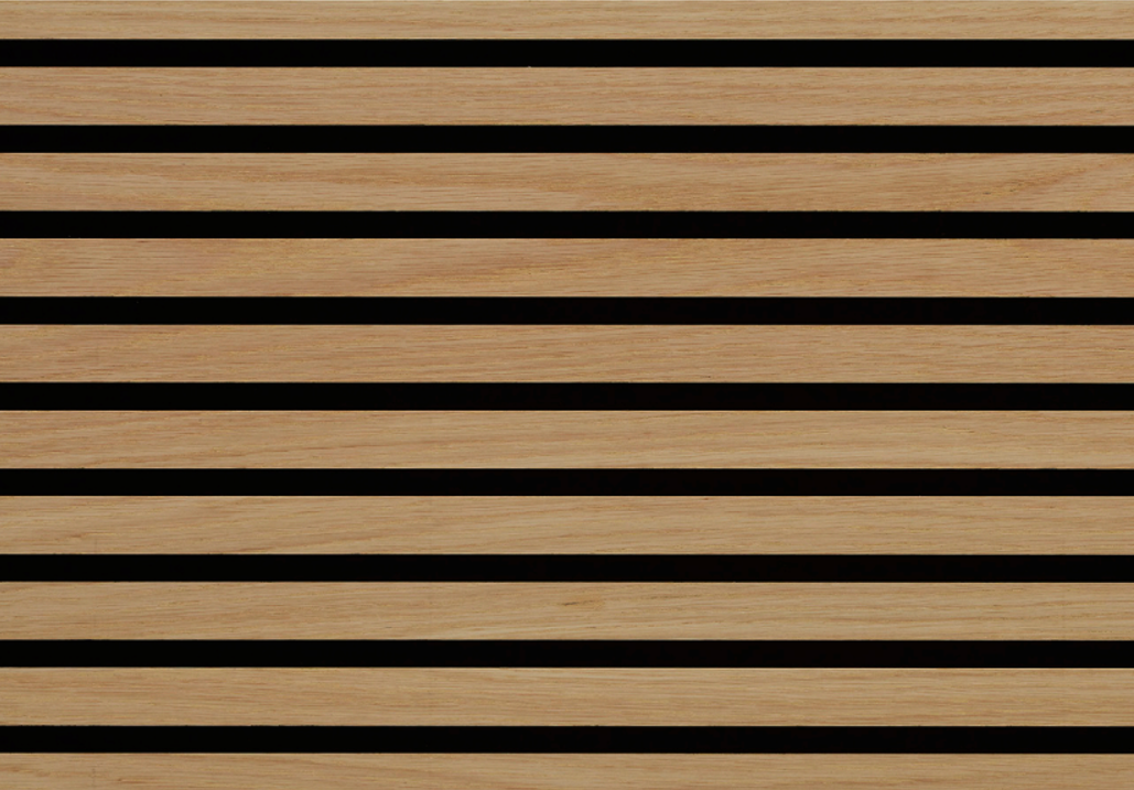 CLE00367 Natural Oak veneer acoustic panel