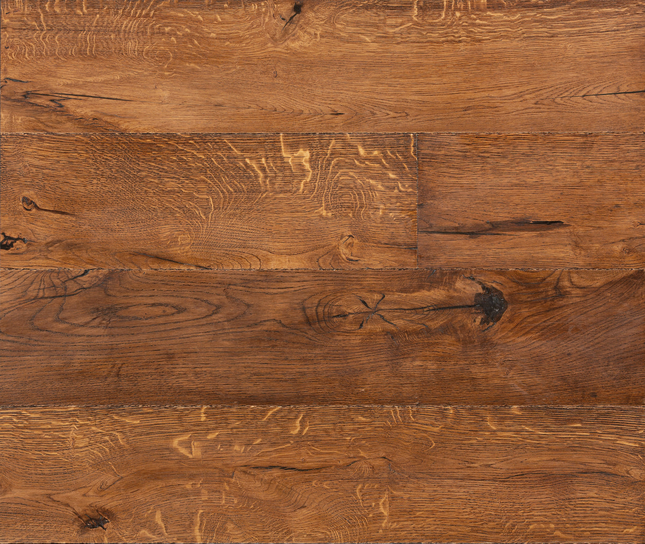 CLE00110 Rustic Oiled Auburn Plank